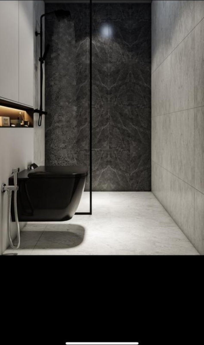 Luxury bathroom finishing