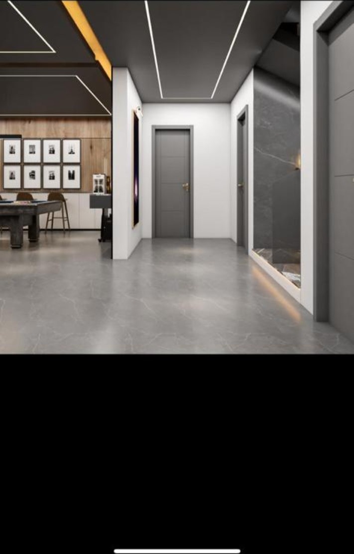 Modern interior finishing